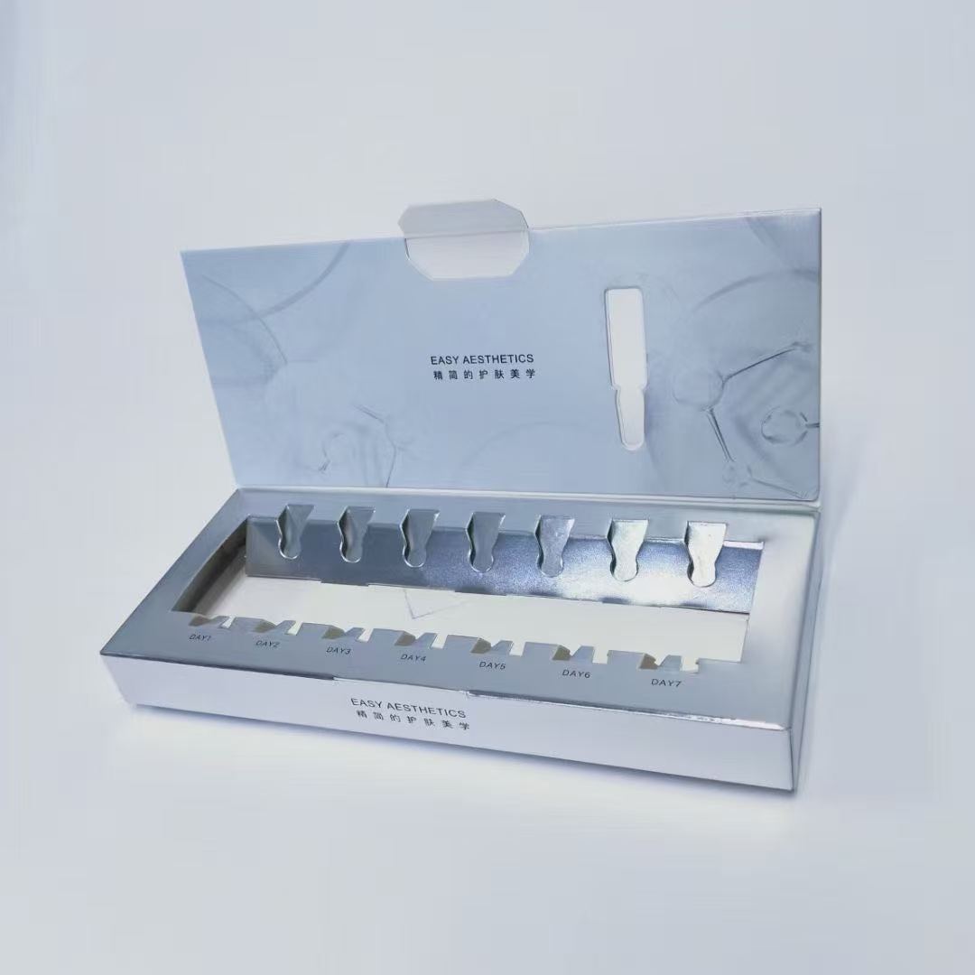 高端浮雕工艺化妆品面膜盒 - 图片 2